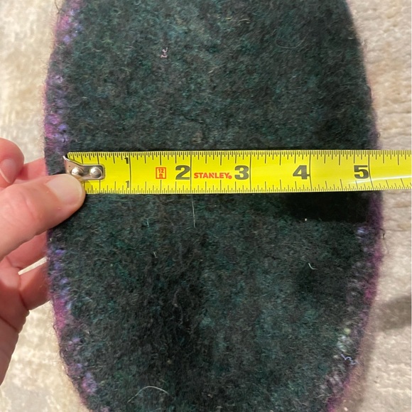 Fuzzy Boho Tote Bag Purse Satchel Medium Sized Bohemian Hippie Minimalist - Picture 4 of 8